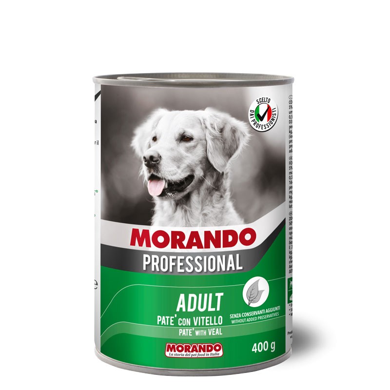CANE MIGLIORCANE PROFESSIONAL ADULT 400GR PATE VITELLO CANE MIGLIORCANE PROFESSIONAL ADULT 400GR PATE VITELLO