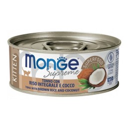 CAT MONGE SUPREME 80GR KITTEN TONNO/RIS COCCO MONGE Monge