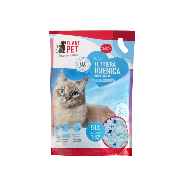 LETTIERA FLAIR PET SILICIO 5LT TALCO