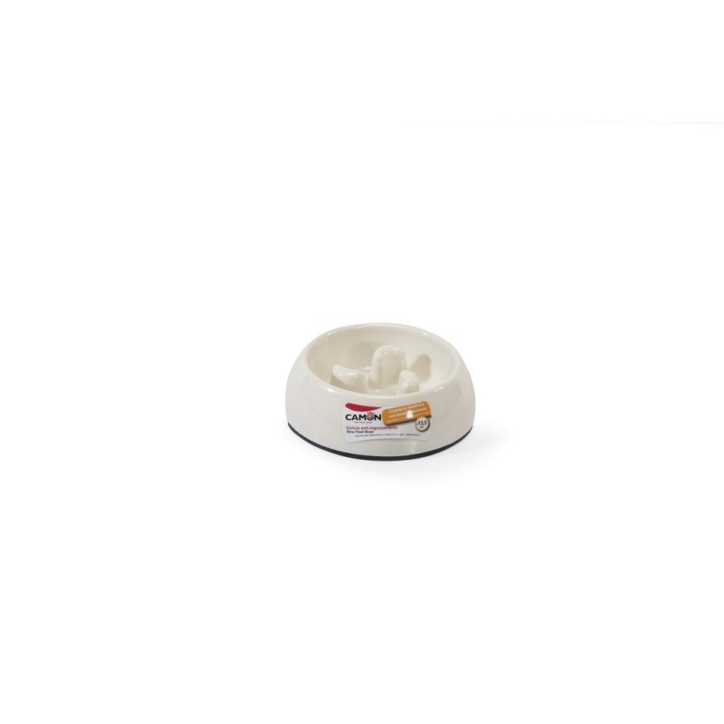 CIOTOLA MELAMINA ANTINGOZZ.SLOWFEED LG Ø21.5 CAMON Ciotole