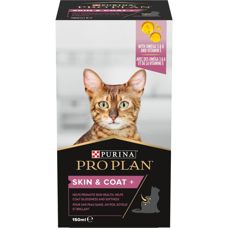 GATTO PROPLAN SUPPLEMENT SKIN AND COAT 6X150 ML PRO PLAN Integratori