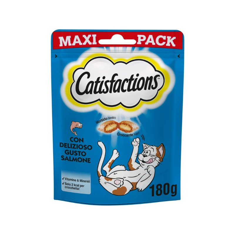 GATTO SNACK CATISFACTIONS 180G SALMONE CATISFACTIONS Snack