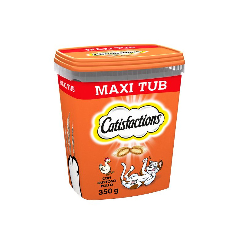 GATTO SNACK CATISFACTIONS 350GR POLLO CATISFACTIONS Snack