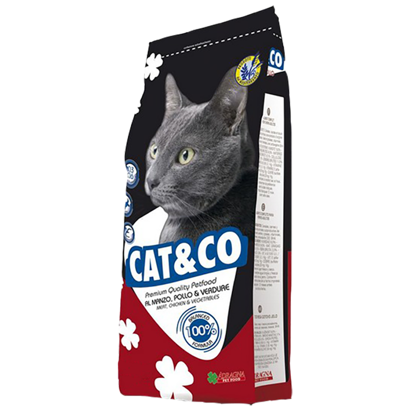 CAT&CO PREMIUM 20KG MANZO POLLO E VERDURE