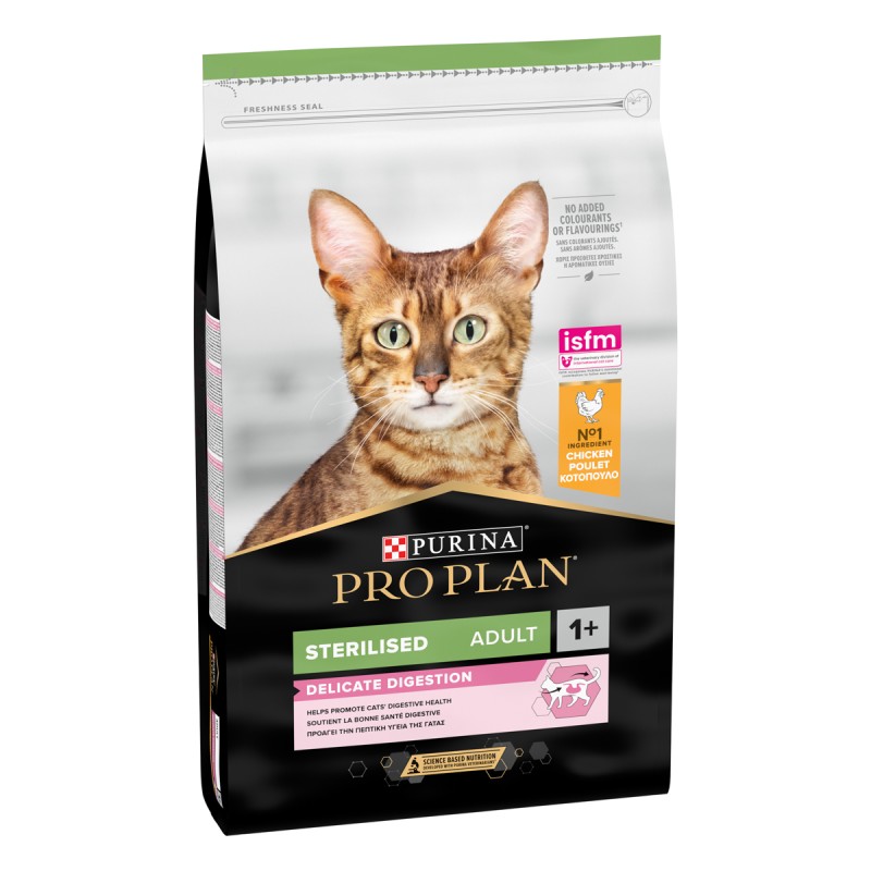 GATTO PROPLAN STERILISED 10KG POLLO PRO PLAN Secco