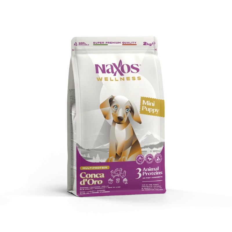 CANE NAXOS WELLNES PUPPY 500GR MINI CONCA D ORO