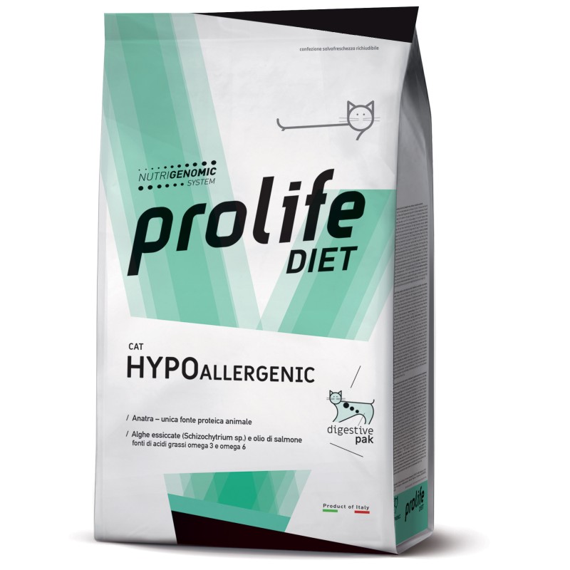GATTO VET PROLIFE HYPOALLERGENIC 5KG PROLIFE Secco