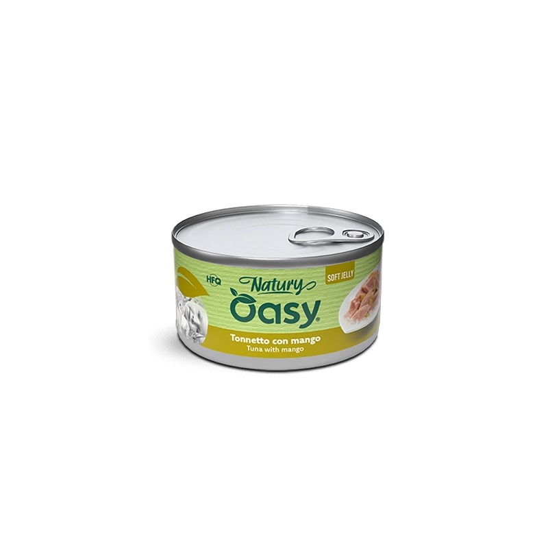 GATTO OASY NATURY 150GR SOFT JELLY TONNETTO MANGO OASY Umido