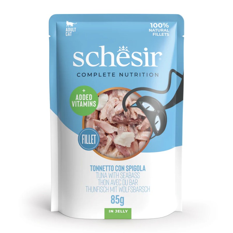 GATTO SCHESIR 85GR BUSTA TONNO SPIGOLA