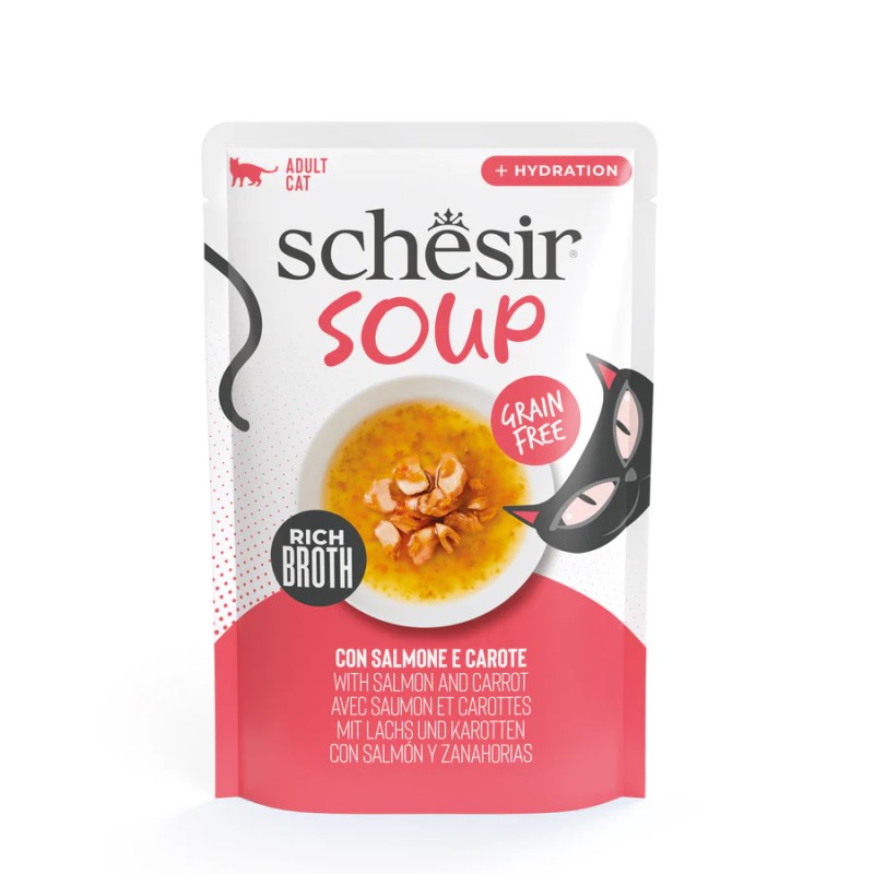 GATTO SCHESIR SOUP 40GR SALMONE ROSA