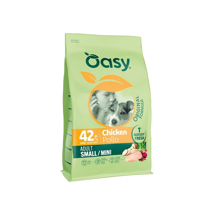 CANE OASY ADULT 2KG SMALL POLLO
